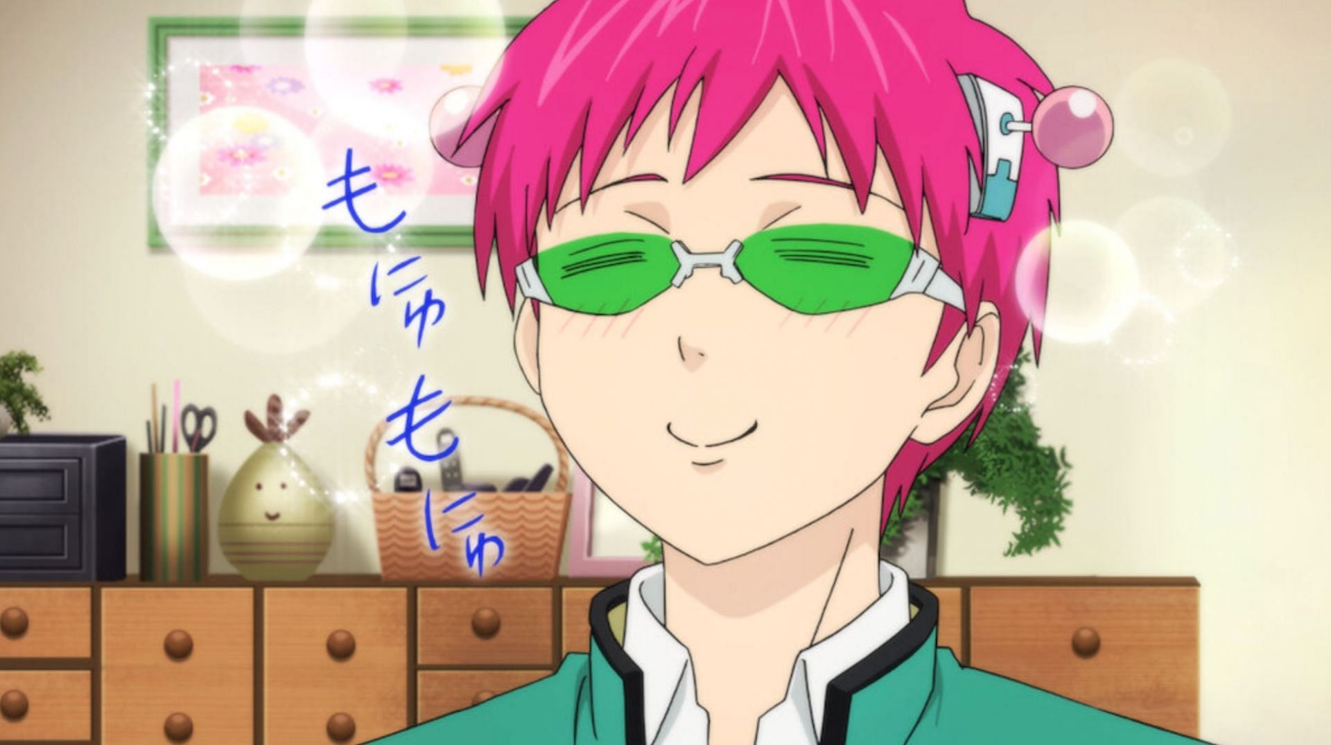 Anime where the main character is called a nerd: Saiki Kusuo in the anime (image via J.C. Staff)